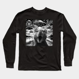 Rodent Royce Embrace the Charm of Rats with Fashion-Forward Tees Long Sleeve T-Shirt